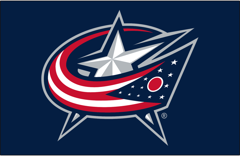 Columbus Blue Jackets 2007-Pres Primary Dark Logo iron on transfers for fabric